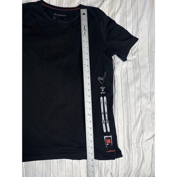 Mammut Core Women’s Snow Graphic T-Shirt – Black, Size Small - Picture 6 of 7